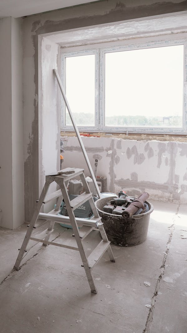 Chantier Villa Dupont - vue verticale