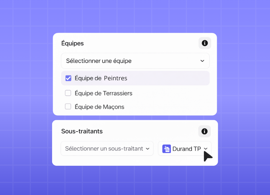 Planning multi-équipes BTP BatUp